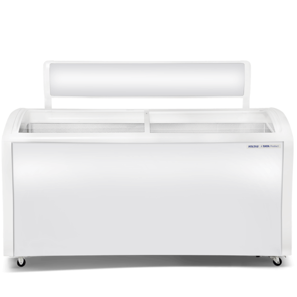 Voltas Curved Glass Top Deep Freezer